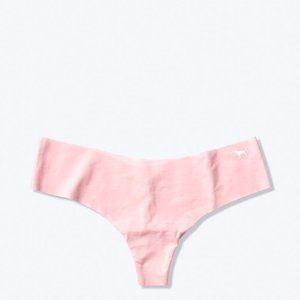 NEW Victoria's Secret PINK No Show Thong Panty Med